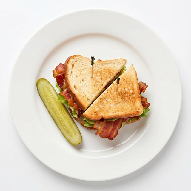 BLT Sandwich Lunch.