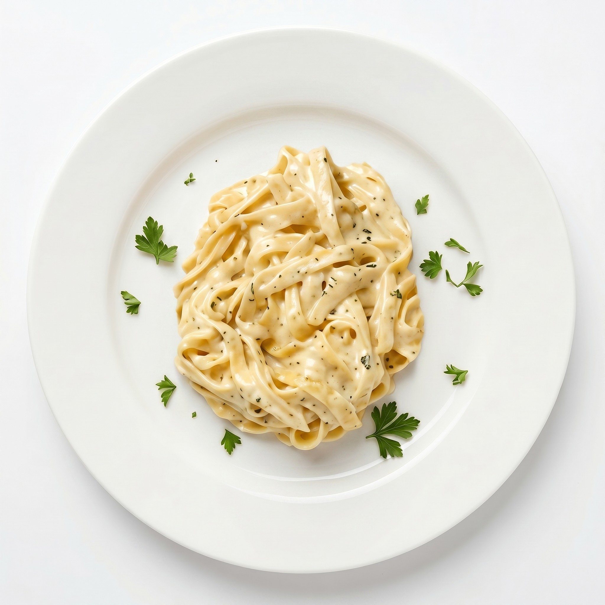 Fettuccine Alfredo.