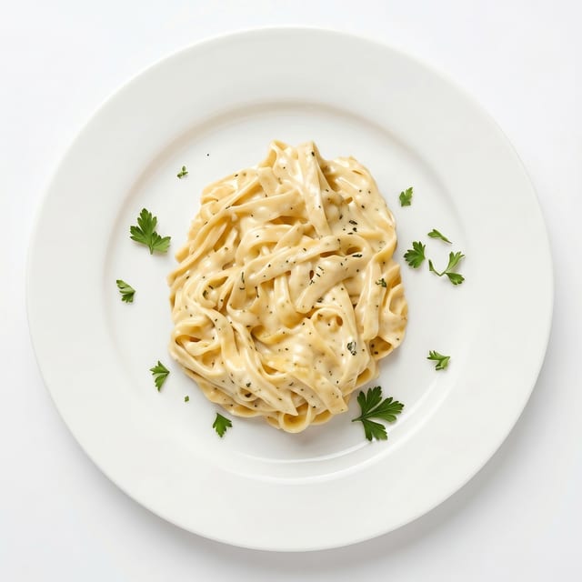Fettuccine Alfredo.